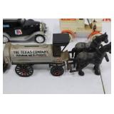 Die-cast collectible vehicles - Ace Hardware, Texaco, Route 66, Hot Wheels, more