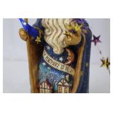 Santa Wizard Figurine - PS Santa Wizard P.SCHIFFEL Signature