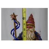 Santa Wizard Figurine - PS Santa Wizard P.SCHIFFEL Signature
