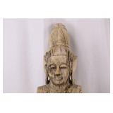 Buddha Statue - Carved Wood, Meditative Pose