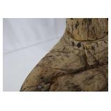 Buddha Statue - Carved Wood, Meditative Pose