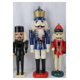 Nutcrackers - 6-Piece Wooden Military Figure Set