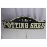 Potting Shed Sign