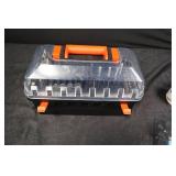 Drill Bit Set & Mini Drill Kit - Clear-Top Case