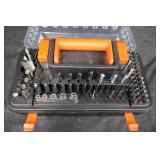 Drill Bit Set & Mini Drill Kit - Clear-Top Case