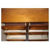 Dresser & Nightstand Set - Oak Finish, Traditional Style