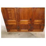 Antique Wooden Cabinet - Doors & Drawers