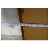 Arched Floor Mirror - Dark Wood Frame