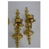 Brass Pitcher & Ornate Candlesticks - DesignCo India