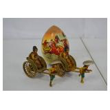 Egg & Miniature Carriage Figures - KH 1996