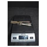 Sterling Silverware - Serving Knife & Forks, 102 g
