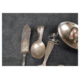 Scrap Sterling Silver - Mixed Vintage Flatware & Small Accessories