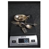 Scrap Sterling Silver - Mixed Vintage Flatware & Small Accessories