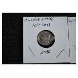 Trinidad & Tobago 10c - 2006 & Barbados 5c - 1981 & Barbados 1c - 1991