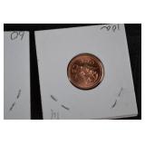 Trinidad & Tobago 10c - 2006 & Barbados 5c - 1981 & Barbados 1c - 1991