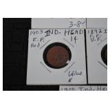 Indian Head Cents - Assorted Dates Collection