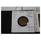 Indian Head Cents - Assorted Dates Collection