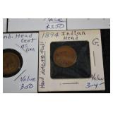Indian Head Cents - Assorted Dates Collection