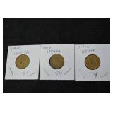 Spain 1 Peseta Coins - Assorted Years