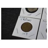 Coins - Russia & Poland & Bulgaria & Czechoslovakia (1960s-1990s)