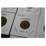 Coins - Russia & Poland & Bulgaria & Czechoslovakia (1960s-1990s)