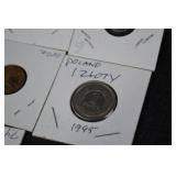 Coins - Russia & Poland & Bulgaria & Czechoslovakia (1960s-1990s)