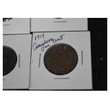 Canada One Cent Large Cent Lot - Mixed Years 1905-1920
