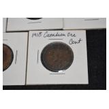 Canada One Cent Large Cent Lot - Mixed Years 1905-1920