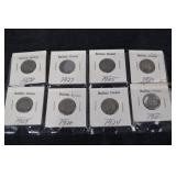 Buffalo Nickel - 1920s Date Set (8 Coins)