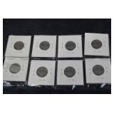 Buffalo Nickel - 1920s Date Set (8 Coins)