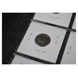 Indian Head Cent Coins - 12-Coin Card Flip Lot (1899-1908)