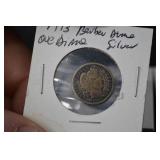 Barber Dime - United States Assorted Years 1903, 1911-1914