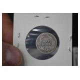 Barber Dime - United States Assorted Years 1903, 1911-1914