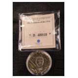 George W. Bush $10 Commemorative Coin (Liberia Issue) - The Presidents of the USA, The American Mint