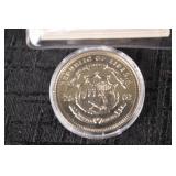 George W. Bush $10 Commemorative Coin (Liberia Issue) - The Presidents of the USA, The American Mint
