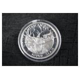Whitetail Deer Silver Round - North American Hunting Club