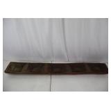 Wooden Tray - Five-Compartment Organizer