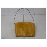 Decorative Tin Bucket - Made in Canada with Gentleman Illustration