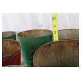 Christmas Cup Luminaries - Tree & Santa Cutouts