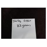 Sterling Goblet - 162 grams