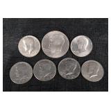 U.S. Bicentennial Quarters & Half Dollars - Assortment