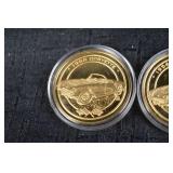 Corvette Coins - Street Thunder Series - 4K Gold Plated