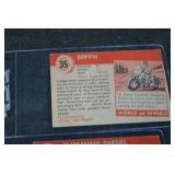 World on Wheels Card Set - BRM & Effyh & Ferrari & Cummins Diesel & Cooper-Bristol & Maserati