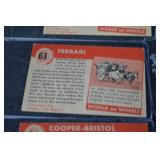 World on Wheels Card Set - BRM & Effyh & Ferrari & Cummins Diesel & Cooper-Bristol & Maserati