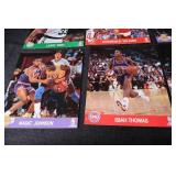 1990 NBA Hoops 8x10 Photo Cards - Basketball Stars Set