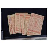 Vintage Cigar Coupons & Labels - Hamilton Corp. & United Cigar Stores