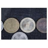 One Dollar Gaming Token Lot - Leech Lake Reservation & Native American Tokens