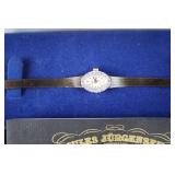 Quartz Analog Diamond Watch - Jules Jurgensen Style 6281