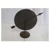 Calendar Wheel - Vintage Metal Stand with Months & Day Ring