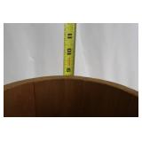 Wooden Bucket - Barrel-Style Pail with Carry Handle